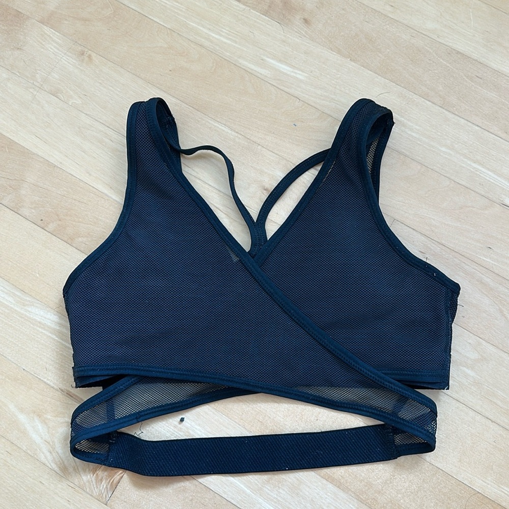 Nike Small Strappy black Sports Bra